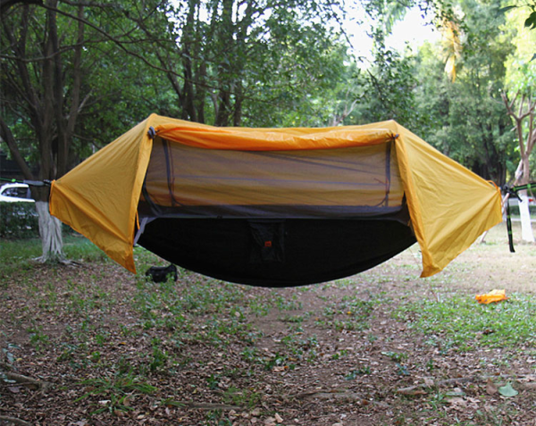 Hammock Tent - Built-in Mosquito Net and Rain Fly For Sale - Image 5