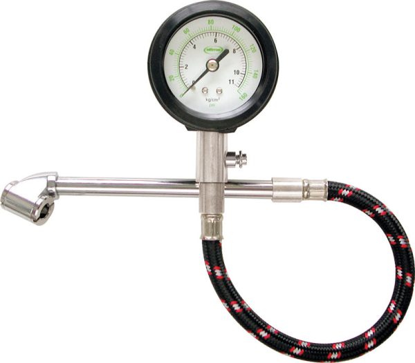 Dual Head Dial Tire Gauge (10-160 psi) Online Hot Sale - Image 5